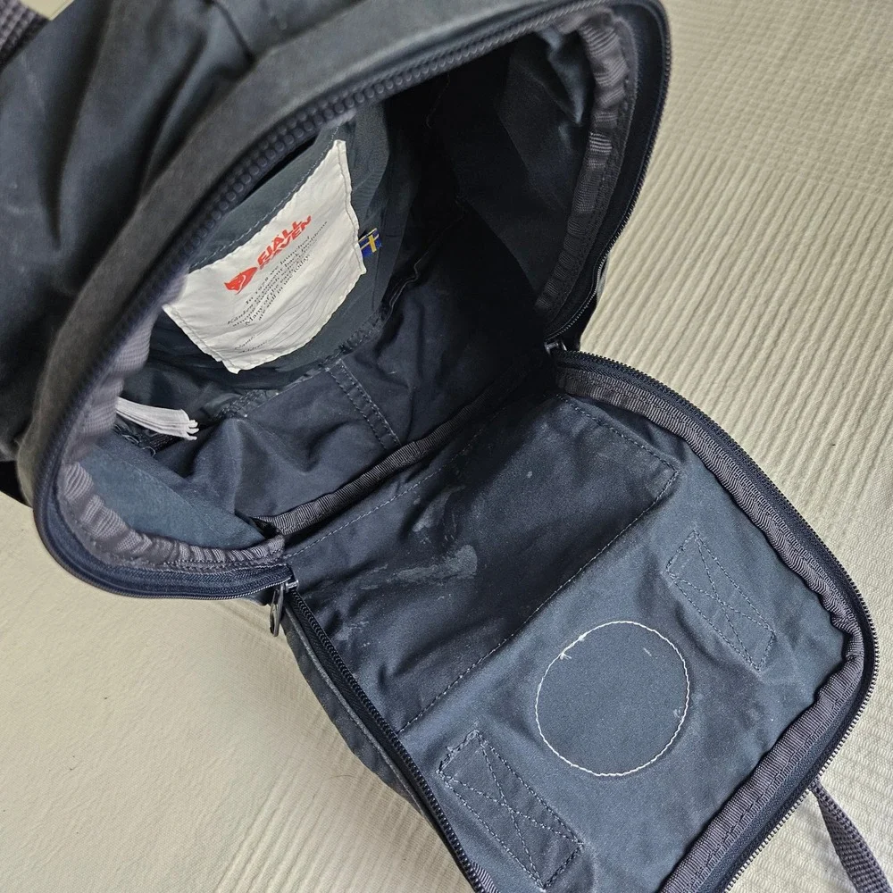 Fjallraven Kanken Mini Classic‎ Backpack Blue Zip Around